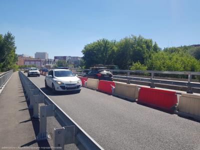 В Рязани начался ремонт второй части моста через Трубеж
