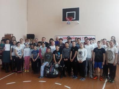Сельским школам Рязанщины подарили новый спортинвентарь