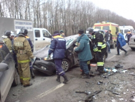 Два человека погибли при столкновении Kia Ceed и Hyundai Getz под Рязанью