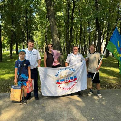 Рязанские участники Ассоциации ветеранов СВО навестили детей погибших товарищей