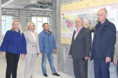 Депутат Рязоблдумы проверила ход строительства главного корпуса онкоцентра