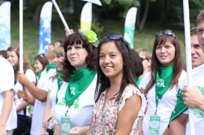 Рязанская делегация распространяет зелёные идеи на берегу Чёрного моря