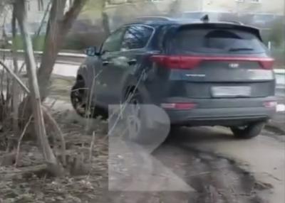 Жители Горрощи Рязани пожаловались на водителей