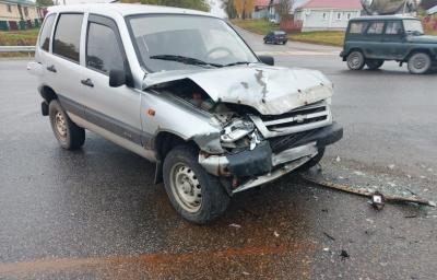 В Касимовском районе пострадала водитель Chevrolet-Niva, столкнувшаяся с Infiniti