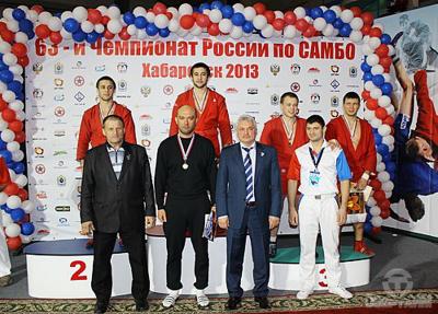 Близнецы из Рязани встретились в финале чемпионата России по самбо в Хабаровске