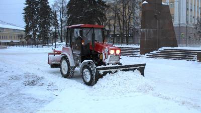 Павел Малков поручил найти средства на покупку снегоуборочной техники для Рязани
