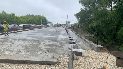 Ремонт моста через Трубеж в Рязани временно приостановили