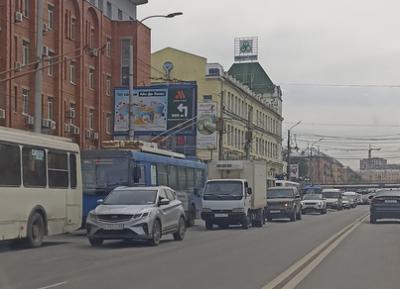 Рязанцы рассказали о вставших троллейбусах на Московском шоссе