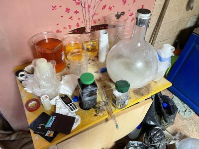 В Захаровском районе ликвидировали лабораторию по производству амфетамина