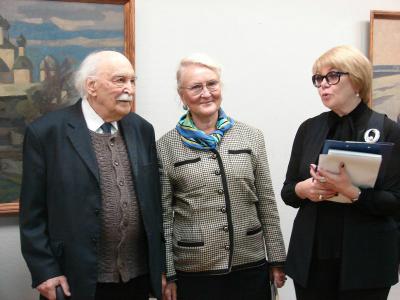 Виктору Иванову вручили золотую медаль «За заслуги перед Российской академией художеств»
