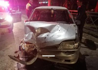 На Куйбышевском шоссе пьяный водитель «пятнашки» врезался в ограждение