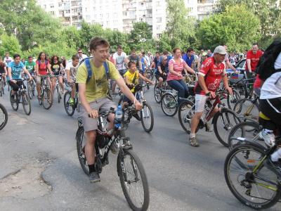 Впервые в Рязани прошёл велопарад