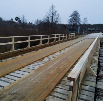 Рязанский минтранс отчитался о восстановлении моста в деревне Борисково