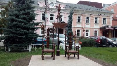 В парке Рязанского кремля появился новый арт-объект