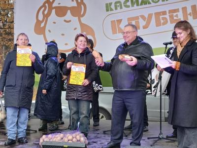 В Рязанской области установлен рекорд по весу картофеля