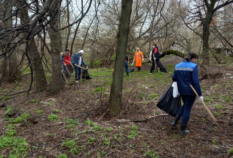 В Рязани состоялся второй общегородской субботник