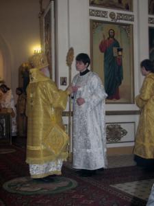 Студент Рязанской православной духовной семинарии рукоположен в диаконы