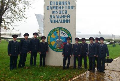 Курсанты рязанской Академии ФСИН поддержали музей дальней авиации