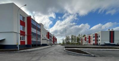 В Листвянке под Рязанью достроили дома для переселенцев из аварийного фонда