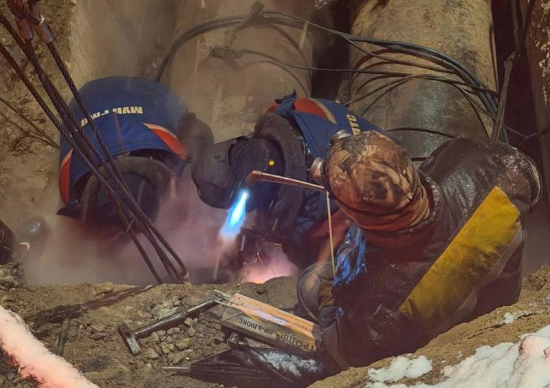 В Рязани отремонтировали тепломагистраль на улице Черновицкой