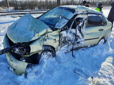 Появились подробности смертельной аварии на железнодорожном переезде в Шилово