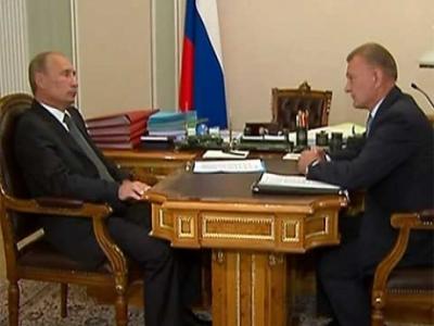 Рязанский губернатор доложил Владимиру Путину о достижениях и странных аномалиях в области