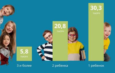 В Рязанской области проживает 261 тысяча семей
