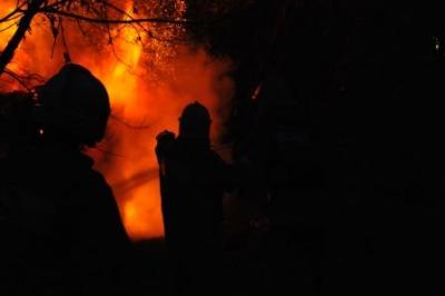 В Ряжском районе на пожаре погиб человек