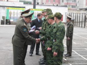 Рязанские новобранцы отправились на воинскую службу в Москву