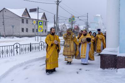 Митрополит Марк освятил главный престол Казанского храма в Солотче после реконструкции