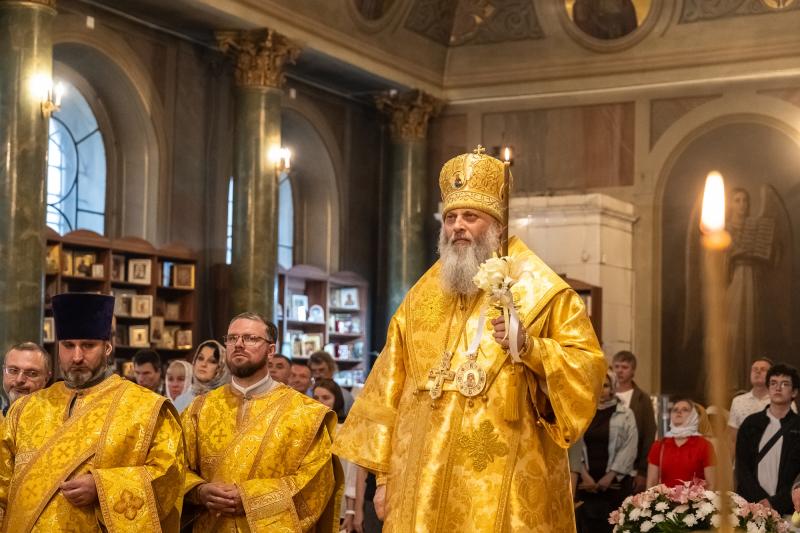 Митрополита Никодима утвердили в должности священноархимандрита Спaco-Преображенского монастыря Рязани