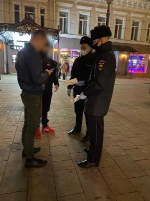 На улице Почтовой в Рязани нашли нарушителей масочного режима