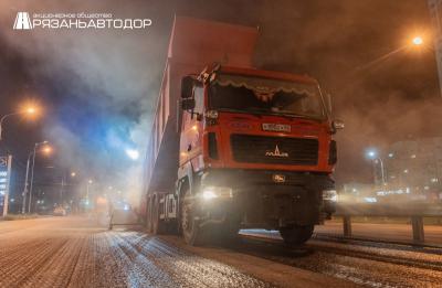 В Рязани продолжается ремонт автодороги от пересечения Касимовского шоссе и Советской Армии до Северного обхода