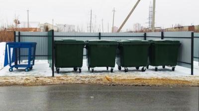 В частном секторе Рязани оборудовали 15 новых контейнерных площадок