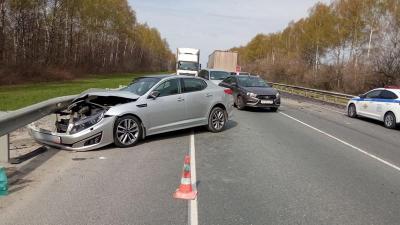 В Путятинском районе столкнулись грузовик и легковушка