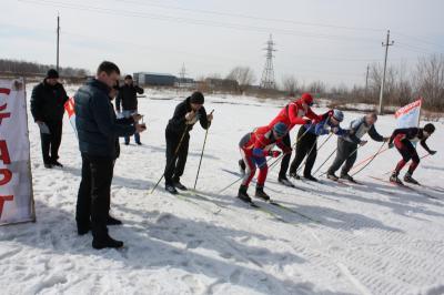 Руководство рязанского УМВД состязалось в лыжных гонках