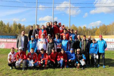 На рязанском комплексе «Алмаз» соревновались биатлонисты десяти регионов России
