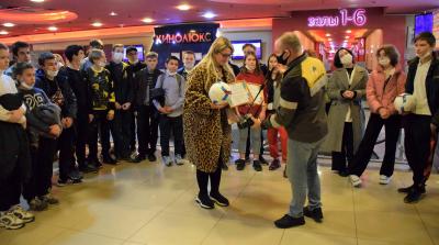 Рязанская НПК организовала воспитанникам школы-интерната поход в кино