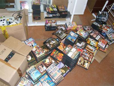 В Туме пресечена продажа контрафактных DVD-дисков