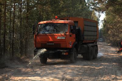 На тушение пожаров в рязанских лесах уже ушло 24 тысячи тонн воды 