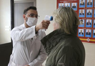 Рязанские спасатели строго соблюдают меры профилактики коронавируса