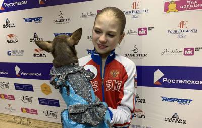 Фигуристка из Рязани Александра Трусова выиграла чемпионат России среди юниоров