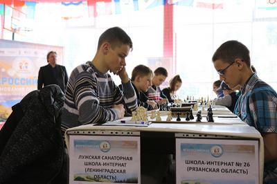 Команда рязанской школы-интерната №26 завоевала бронзу Всероссийских шахматных соревнований