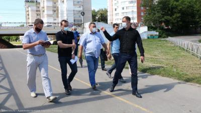 В Советском районе Рязани продолжится благоустройство общественных зон