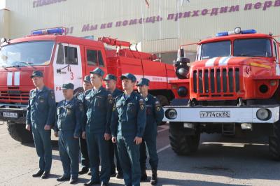 Рязанские огнеборцы помогут тушить природные пожары в Воронежской области