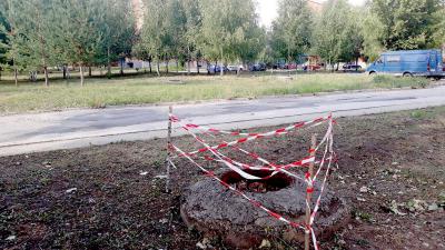 В Новомичуринске пропадают крышки канализационных люков