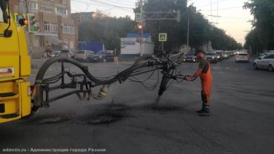В Рязани выполнят ямочный ремонт на участках 12 автодорог