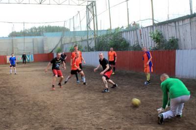 Сотрудники рязанской ИК-2 обыграли своих «подопечных» в футбол