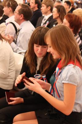 Красивые и энергичные школьники Рязанской области торжественно получили паспорта 