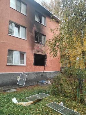 В районе Рязанской области произошло возгорание газовой смеси в жилом доме